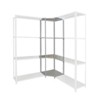 Стеллаж металлический угловой Титан МС 2500x500x300/6